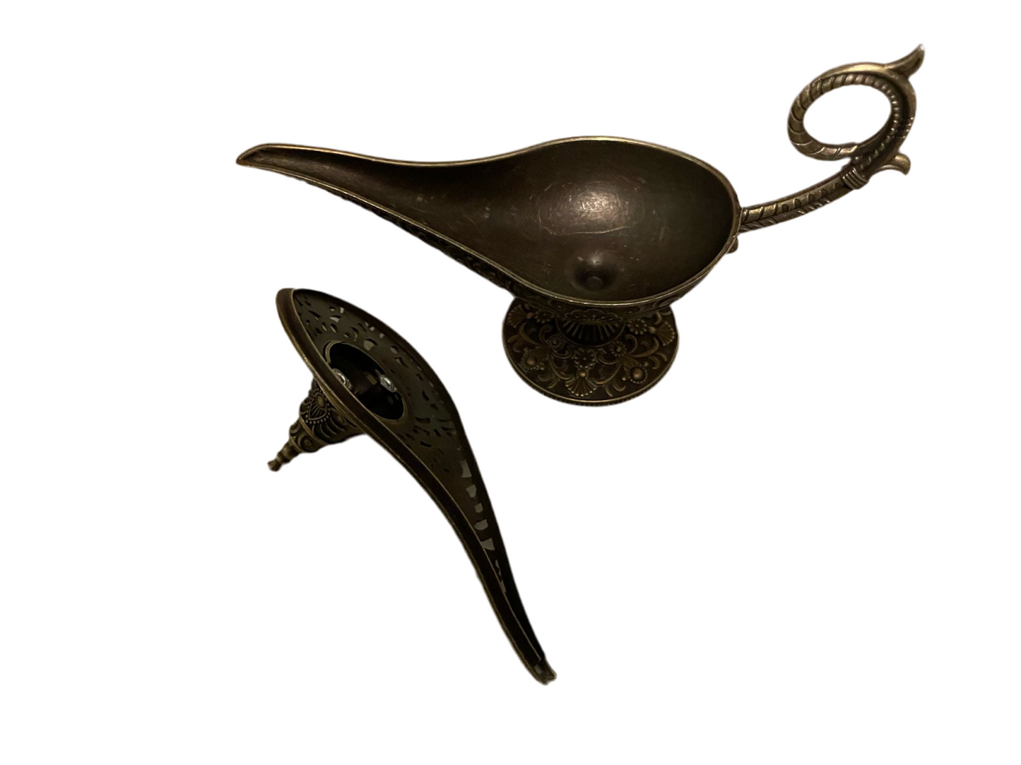 Lamp incense cone burner