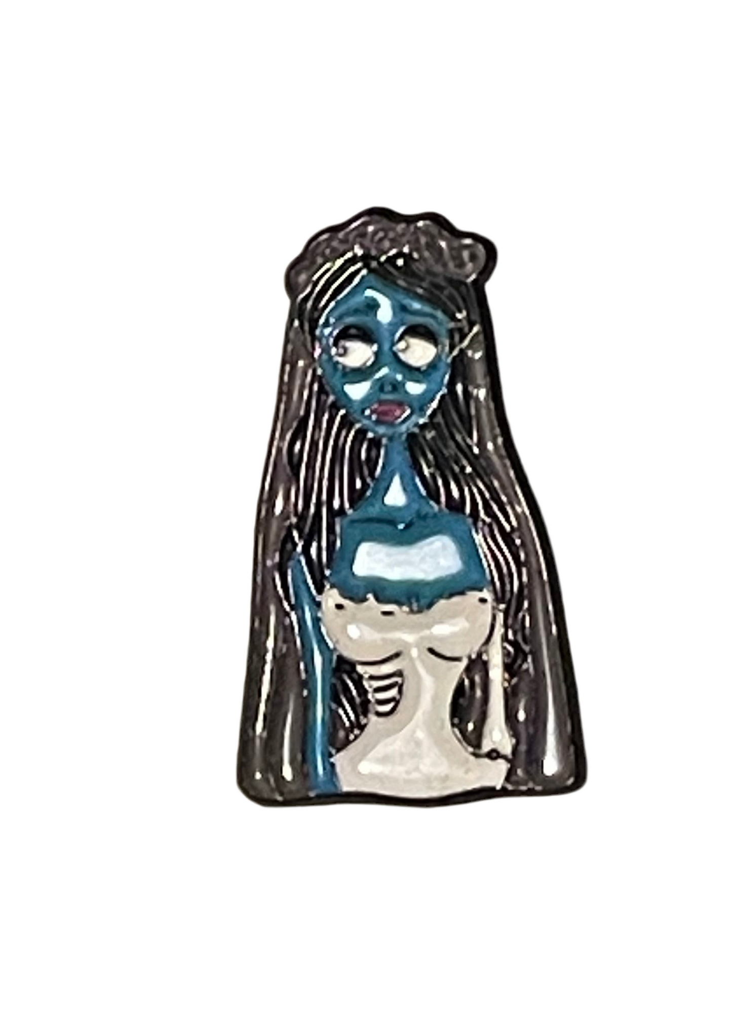 Corpse Bride Emily pin badge