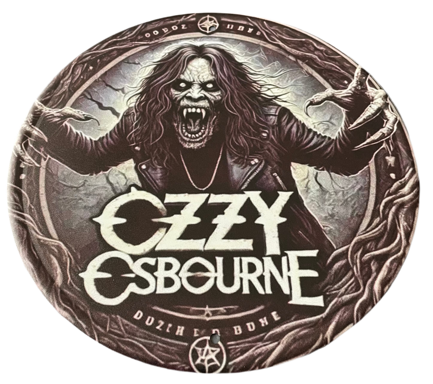 Ozzy Osbourne monster Sign