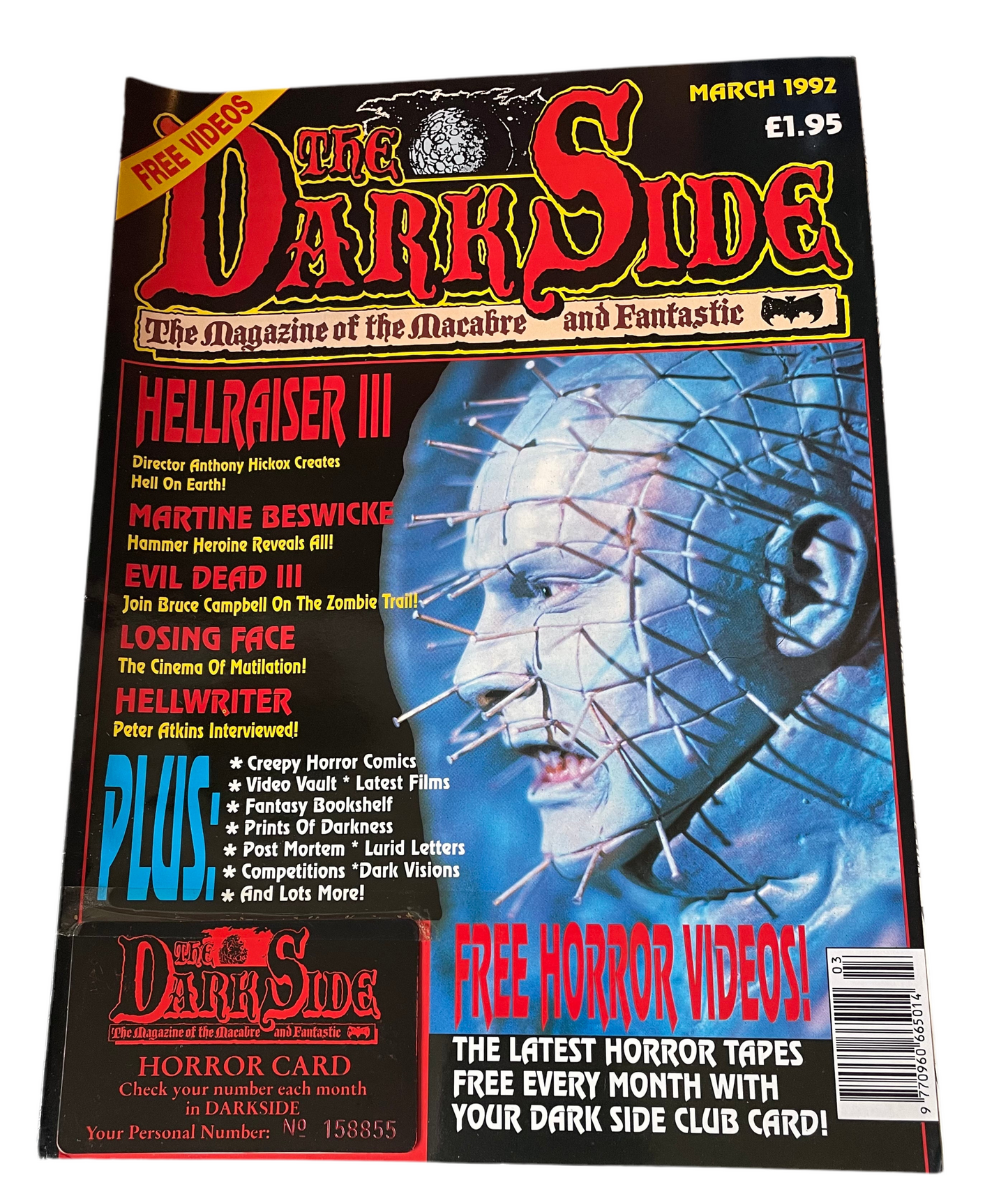 The Dark Side Magazine March 1992
