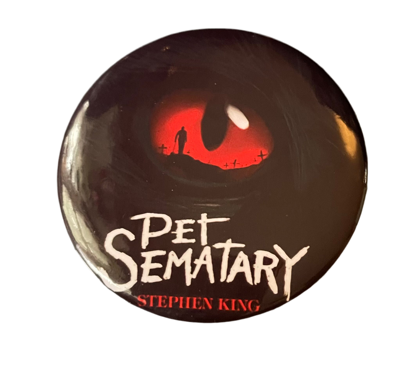 Pet Sematary pin badge