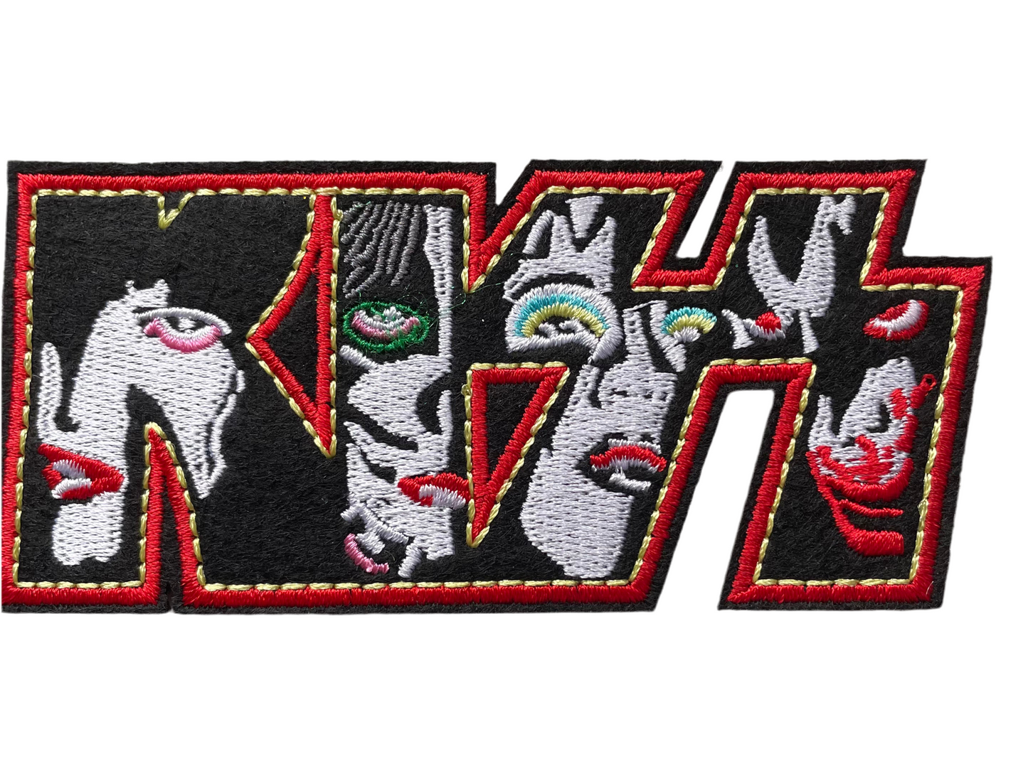 Kiss faces patch