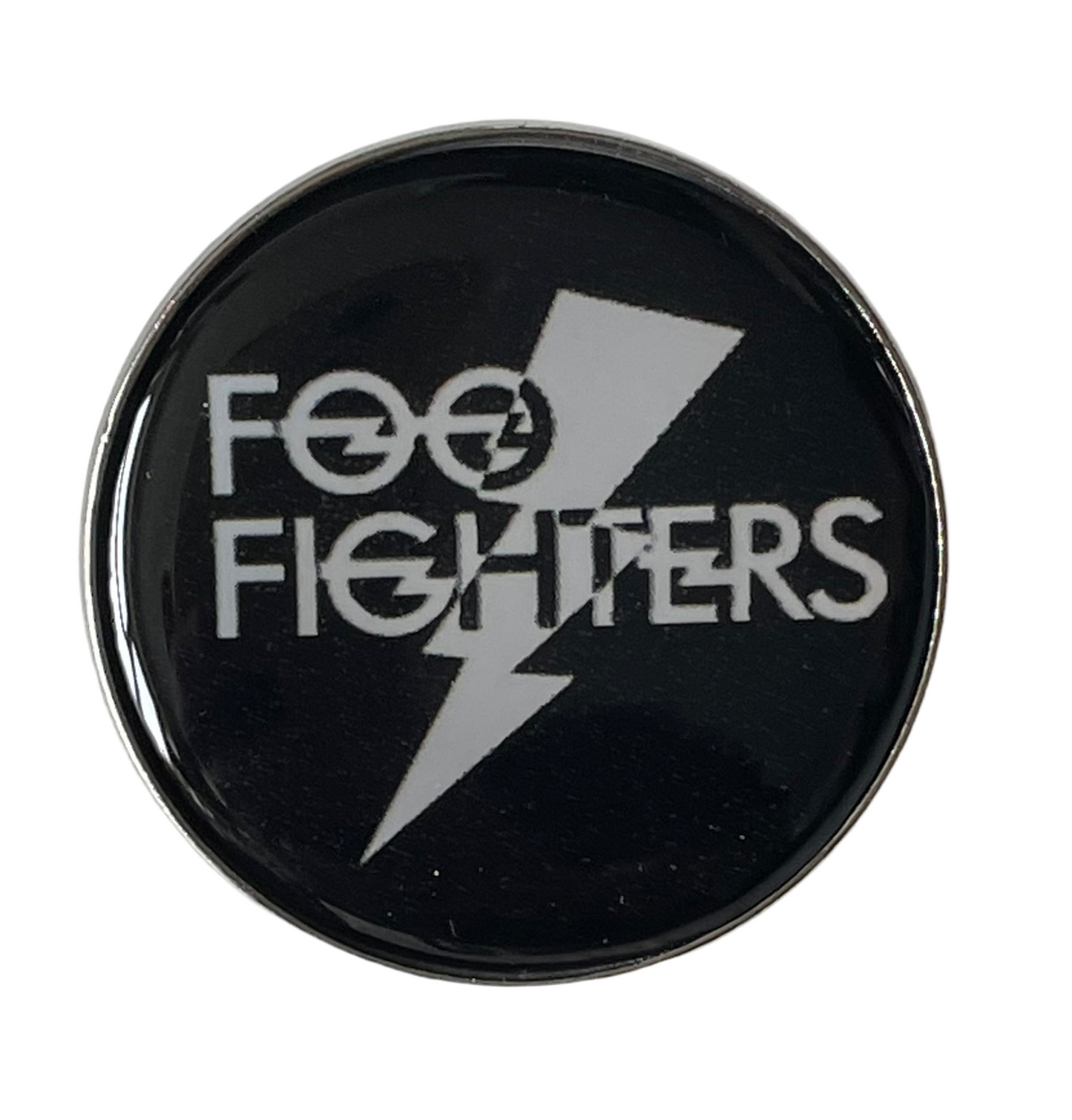 Foo Fighters lightning bolt pin badge