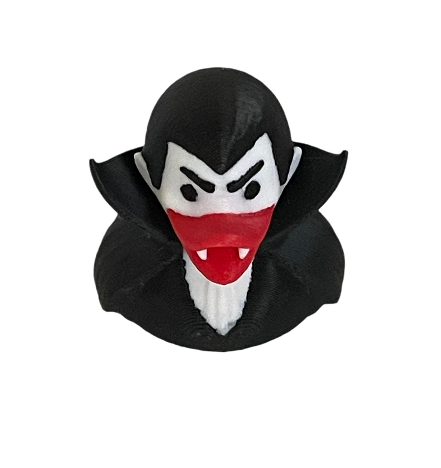 Dracula plastic duck figurine