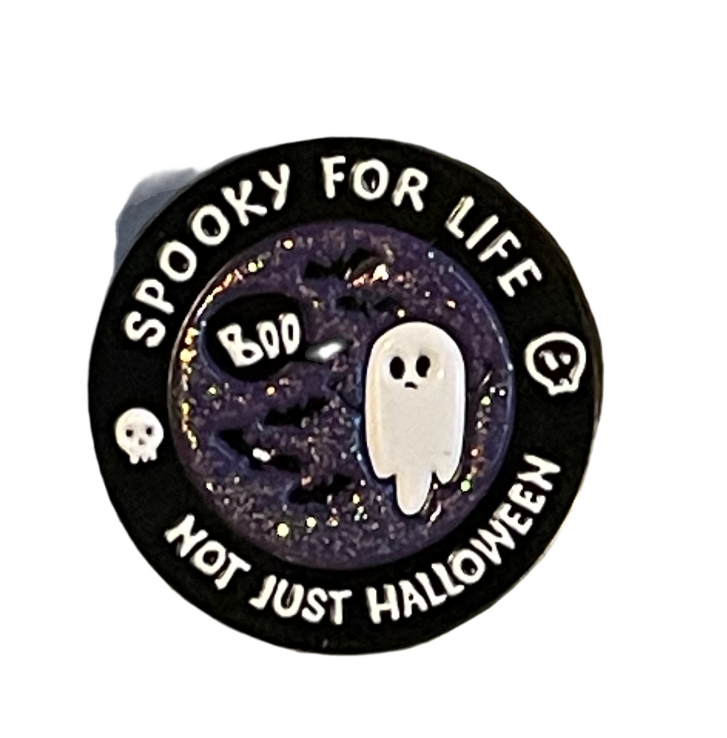 Spooky For Life Pin Badge