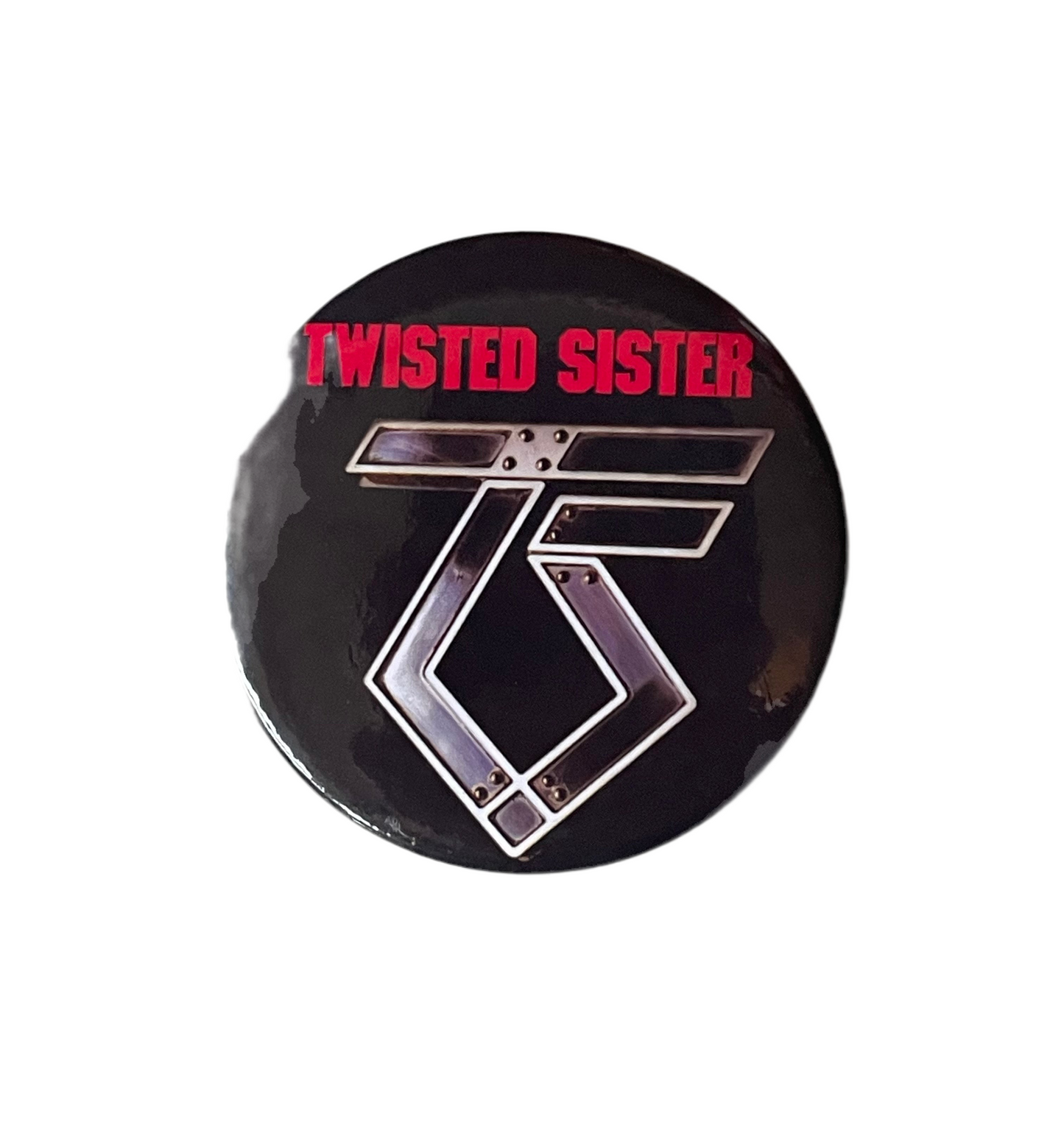 Twisted Sister pin badge