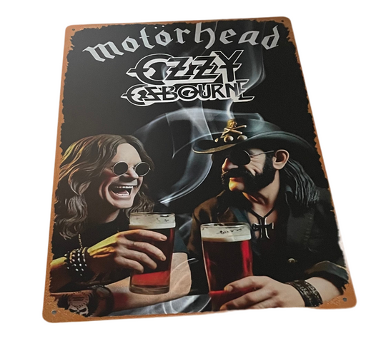 Motörhead and Ozzy sign