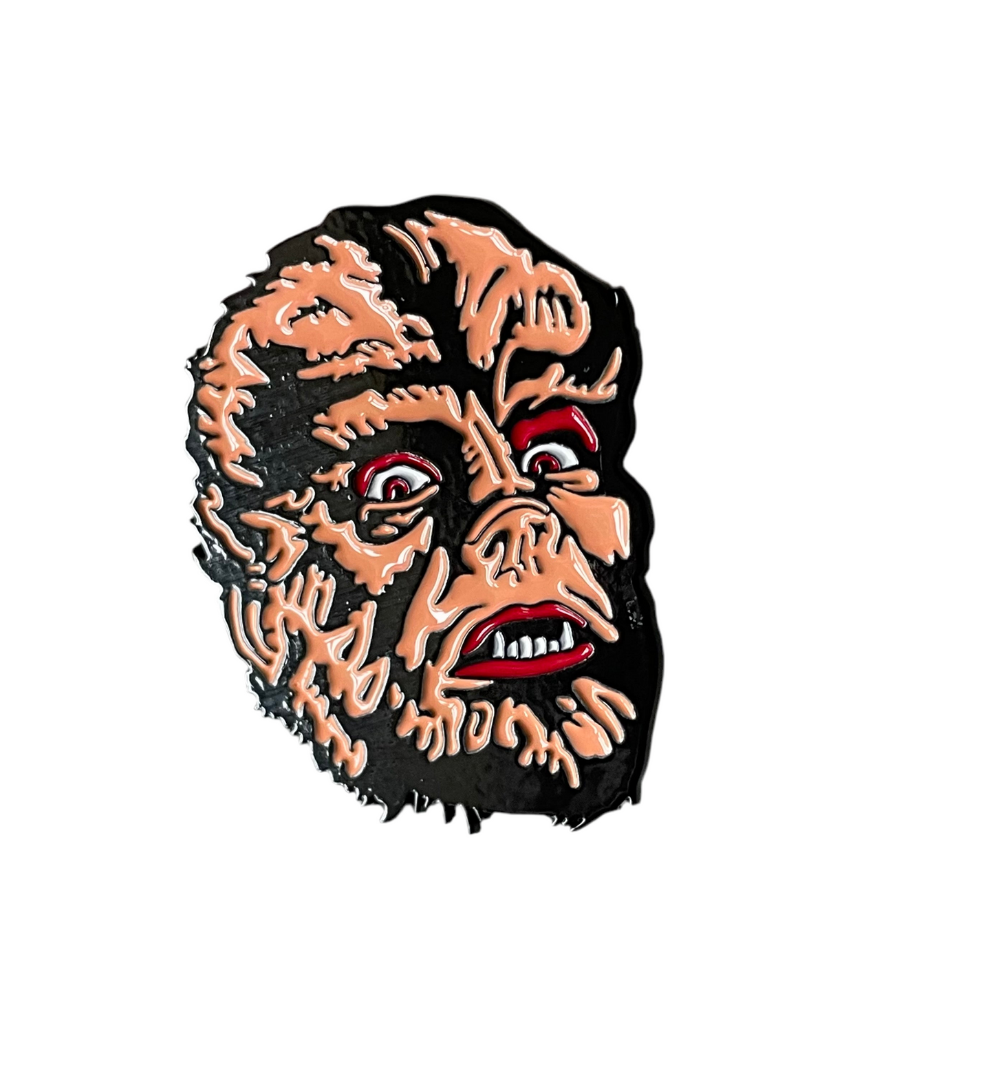 The Wolf Man pin badge