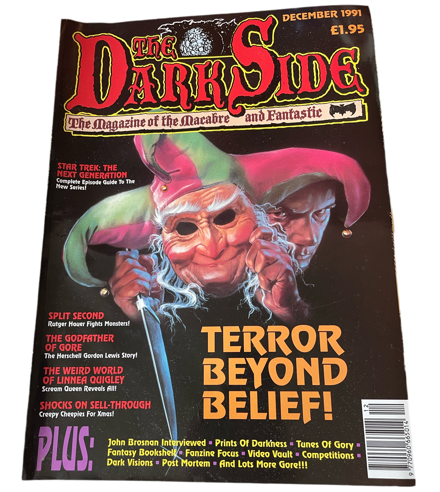The Dark Side Magazine December 1991