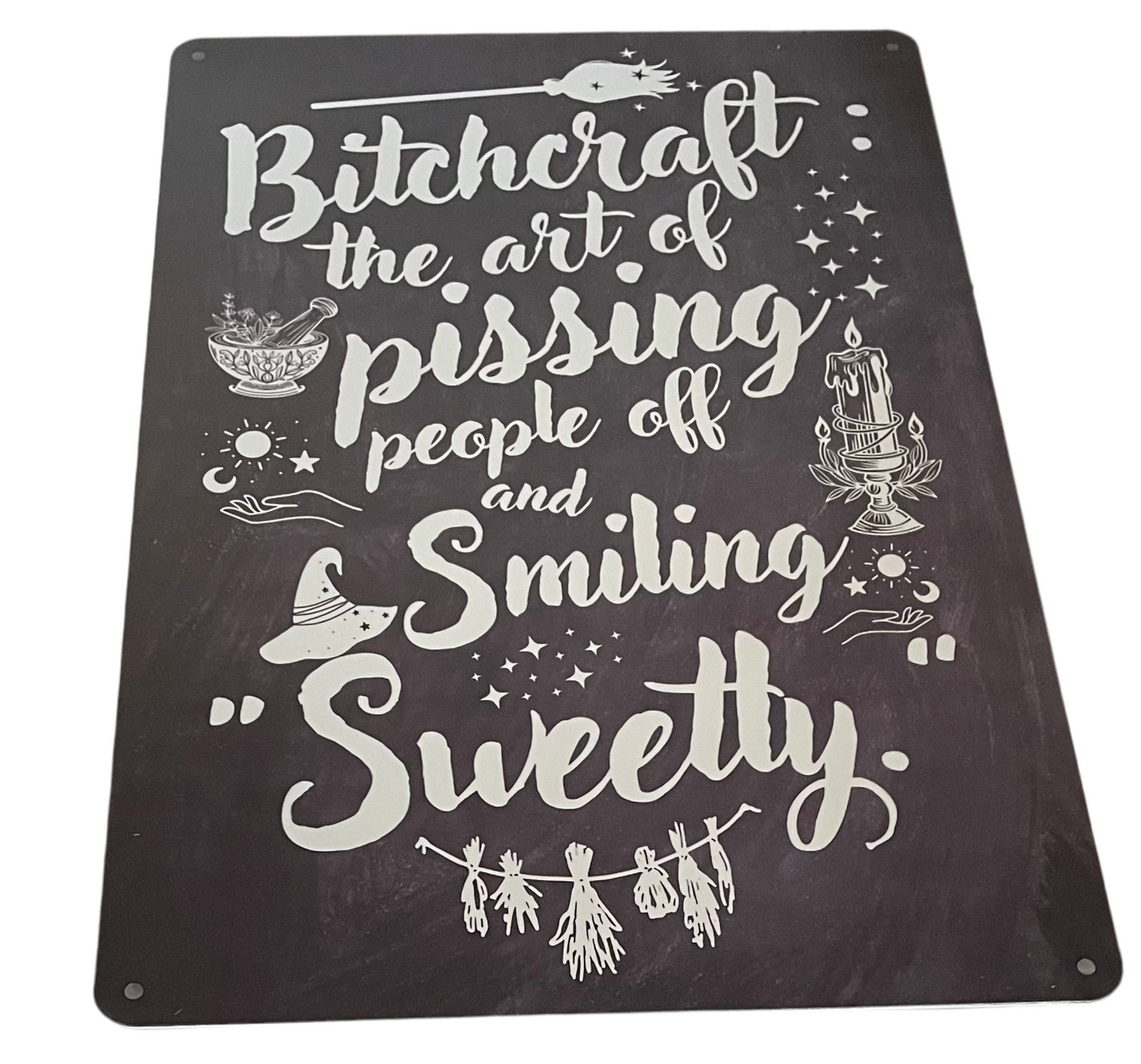 Bitchcraft sign