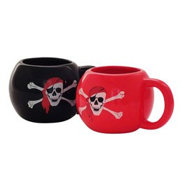 Red Pirate Mug