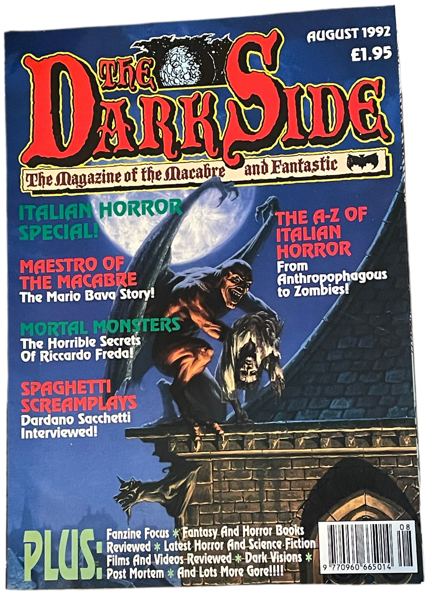 The Dark Side Magazine August 1992