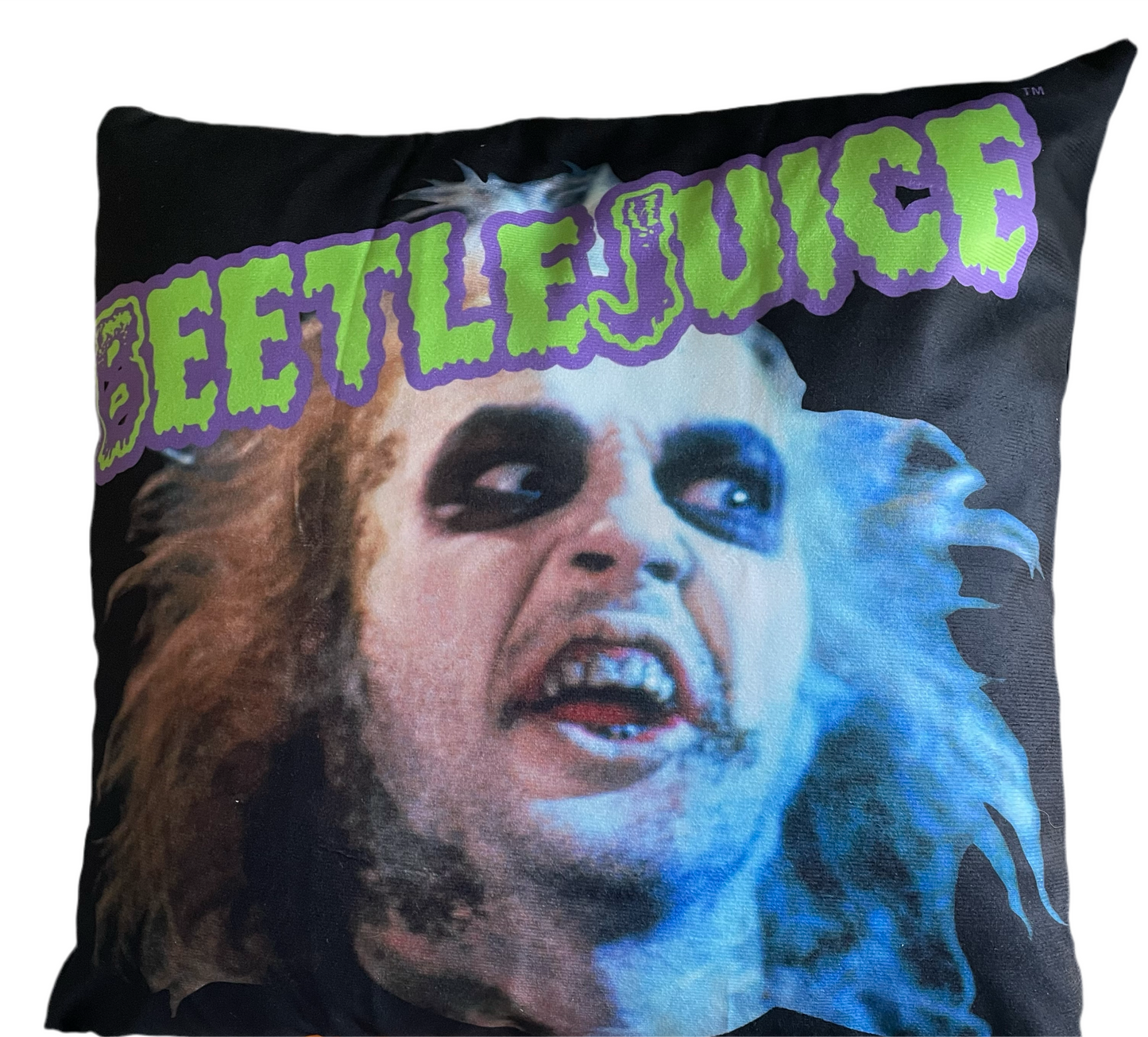 Beetlejuice Cushion