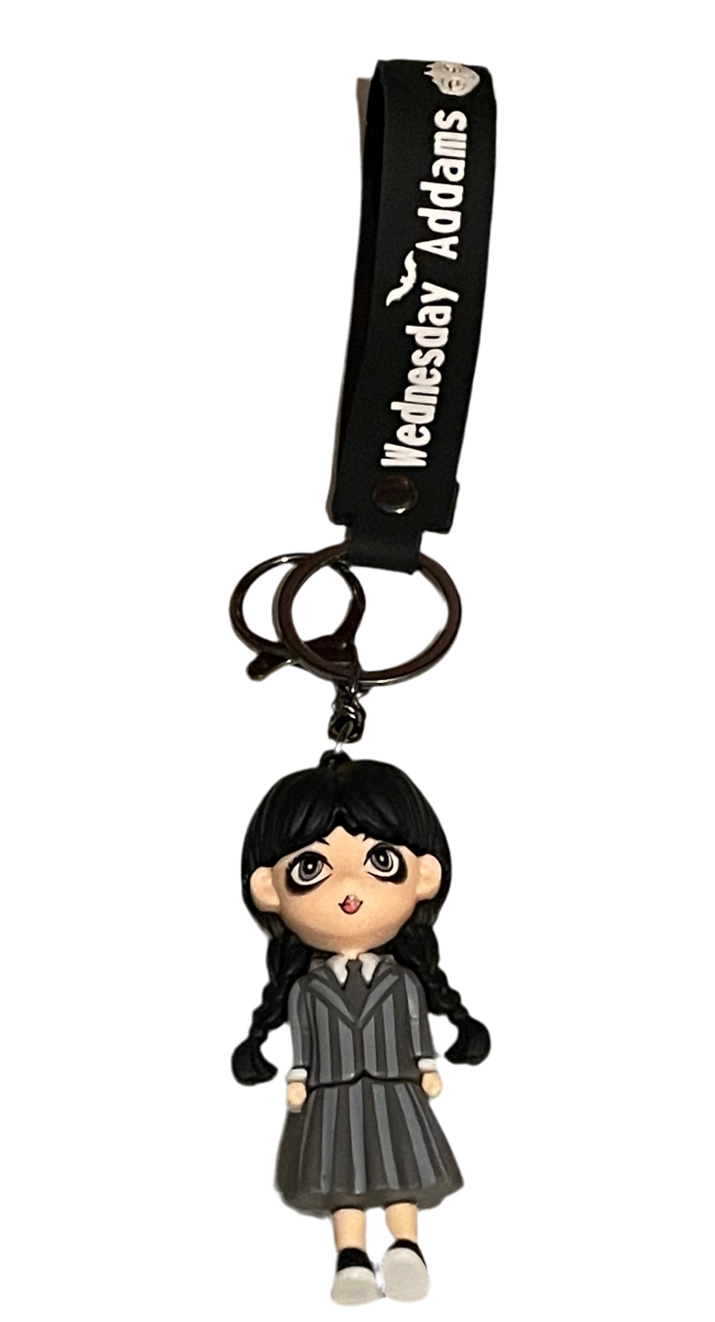 Wednesday Addams Keyring