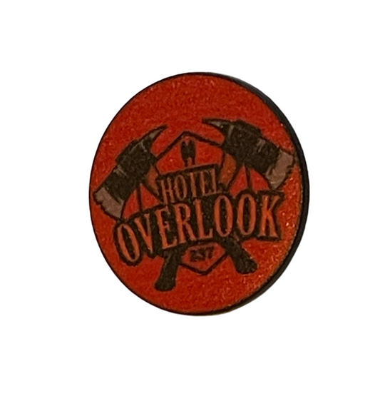 Hotel Overlook pin badge