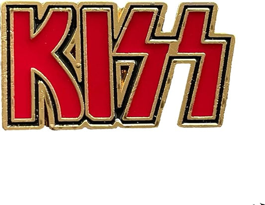 Kiss Logo  Pin Badge