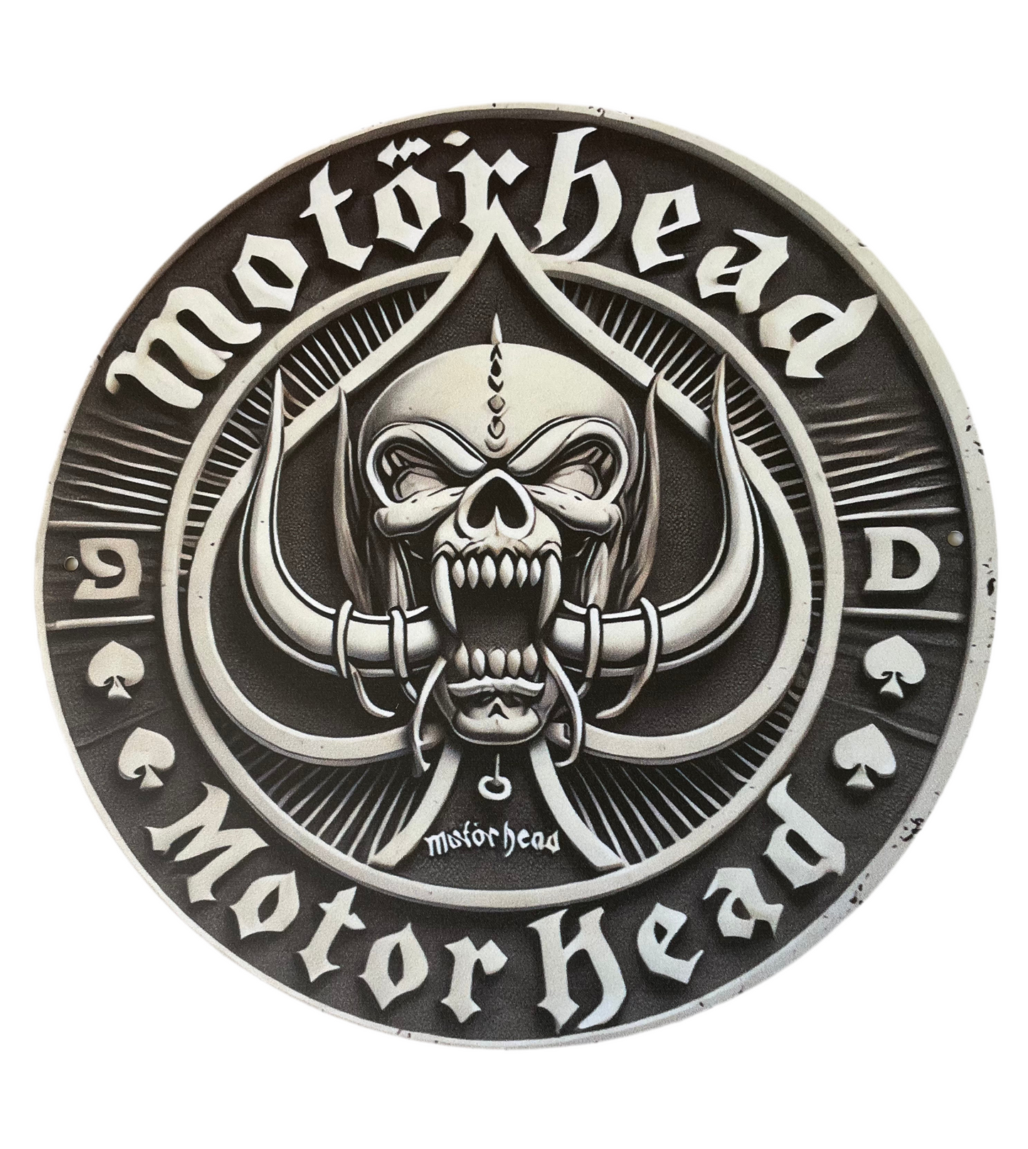 Motörhead round sign