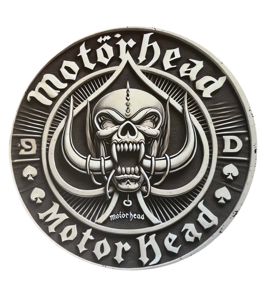 Motörhead round sign