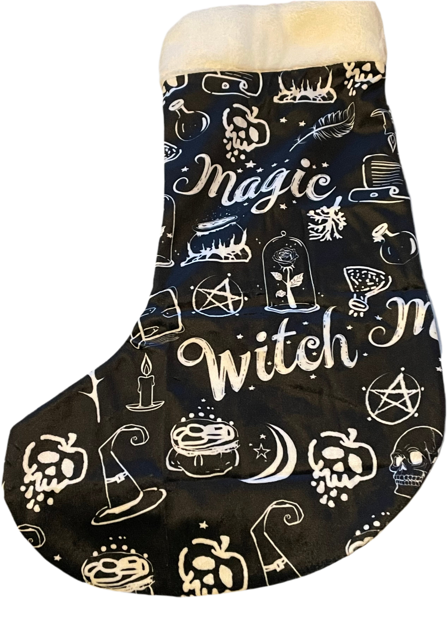 Witch Magic Christmas Stocking