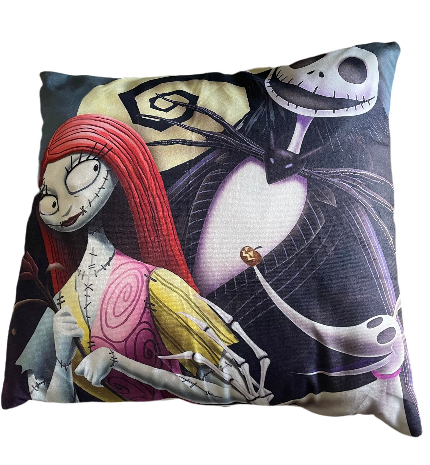 The Nightmare Before Christmas Jack and Sally Cushion