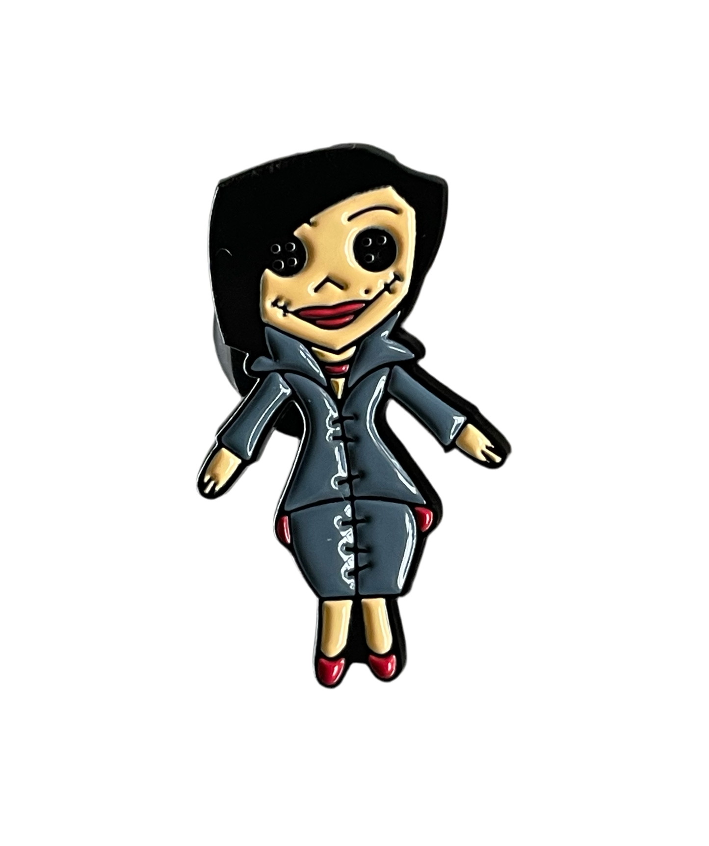 Coraline’s Mum Mel pin badge