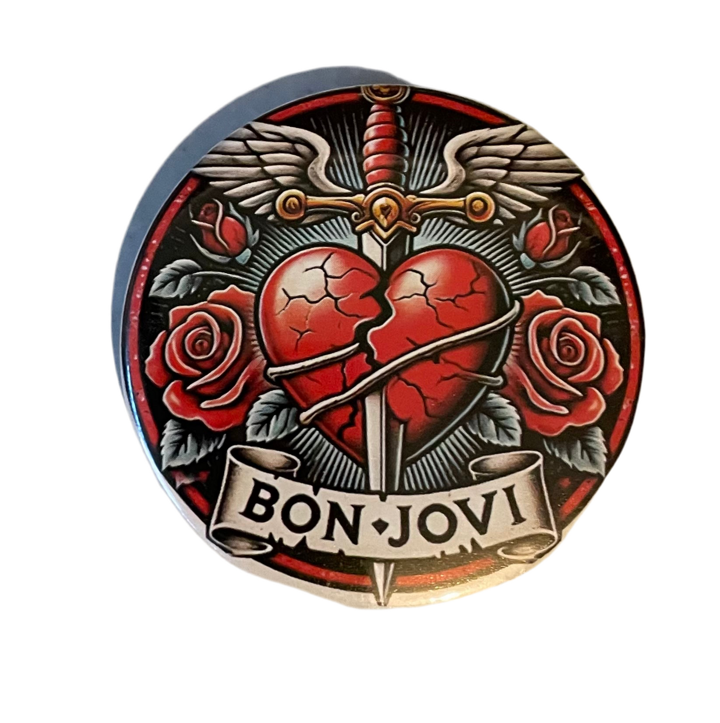 Bon Jovi pin badge