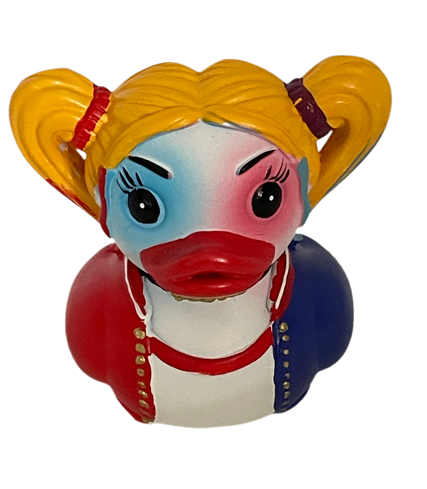 Harley Quinn duck figurine
