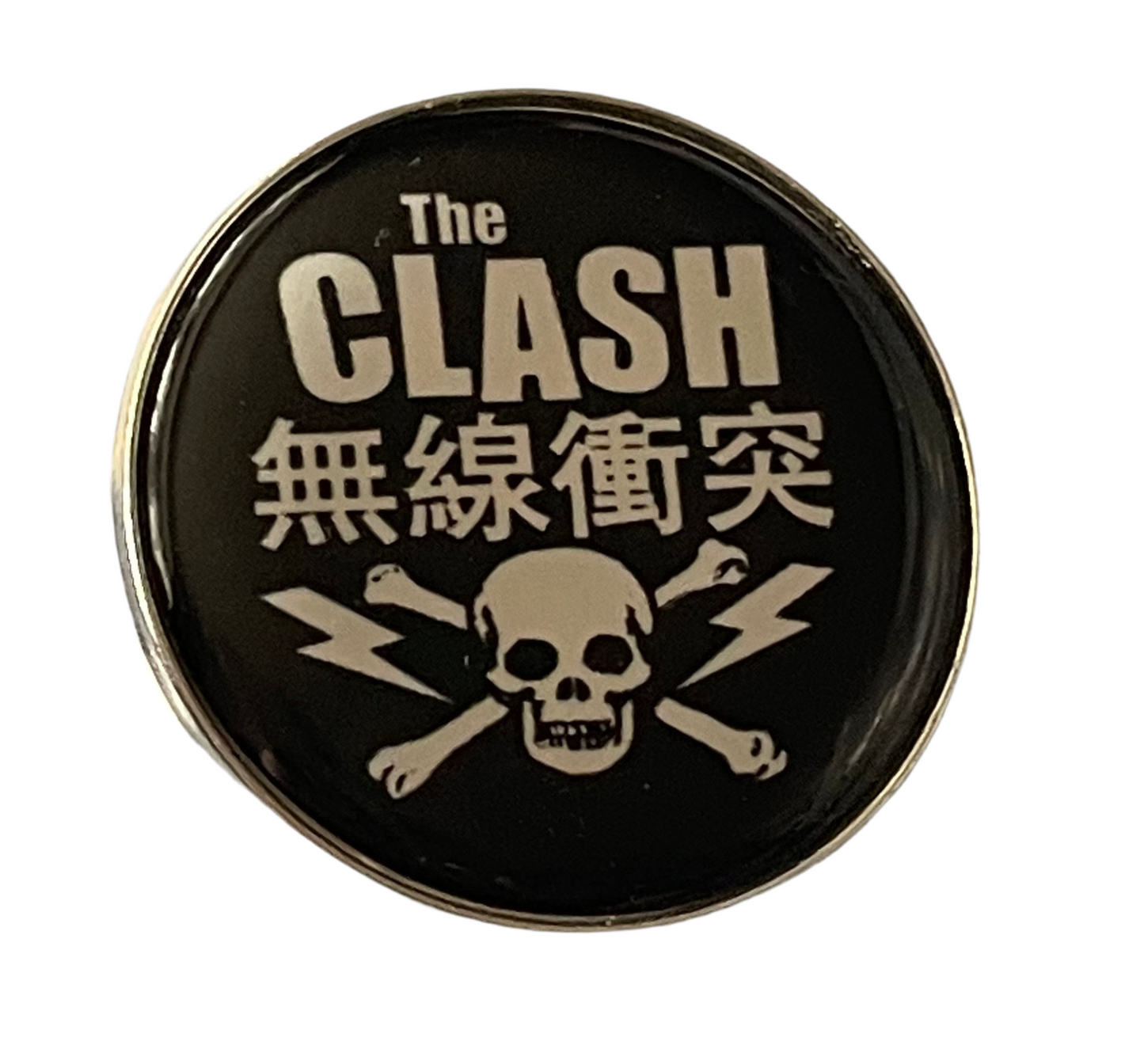 The Clash pin badge