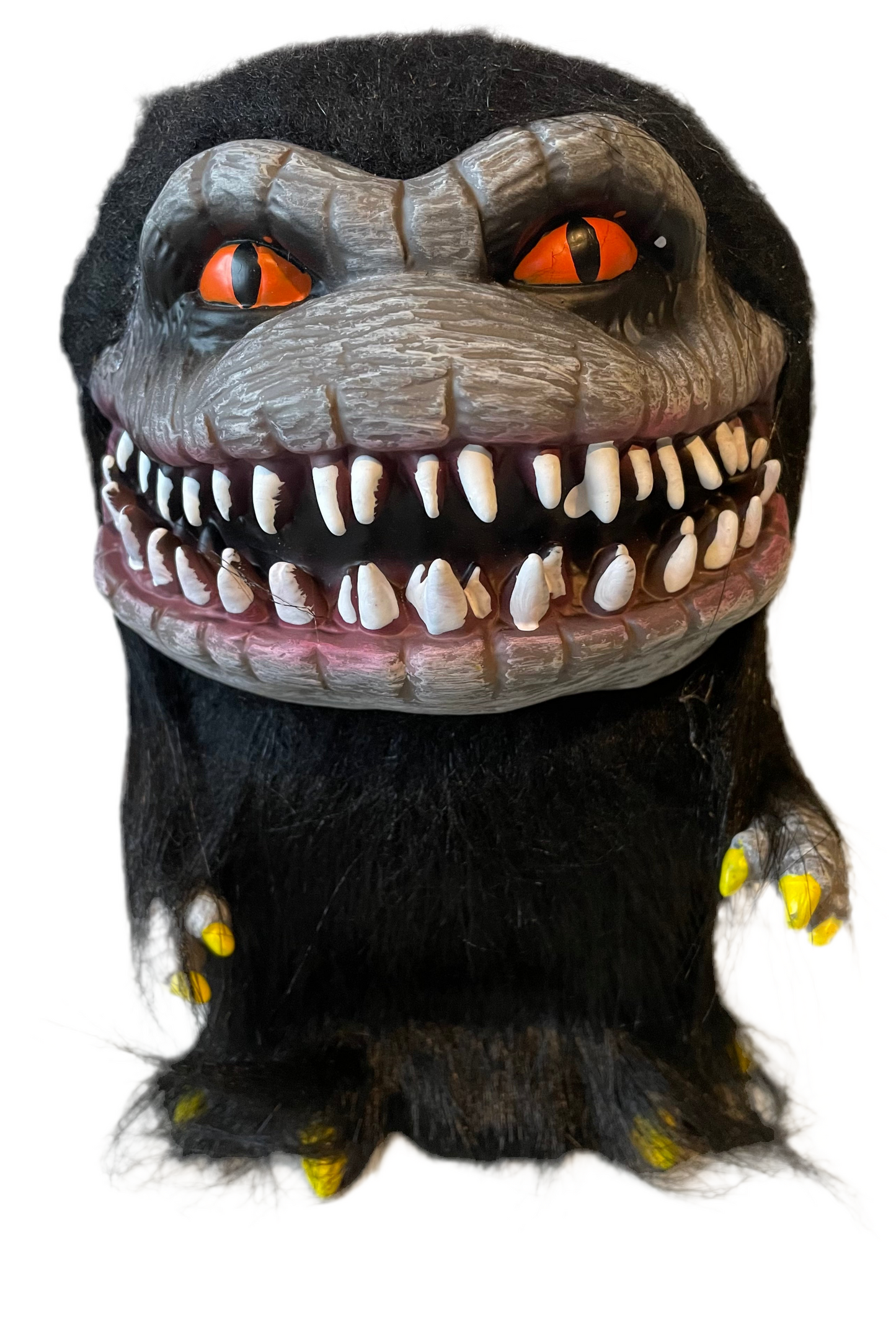Black furry Critter toy