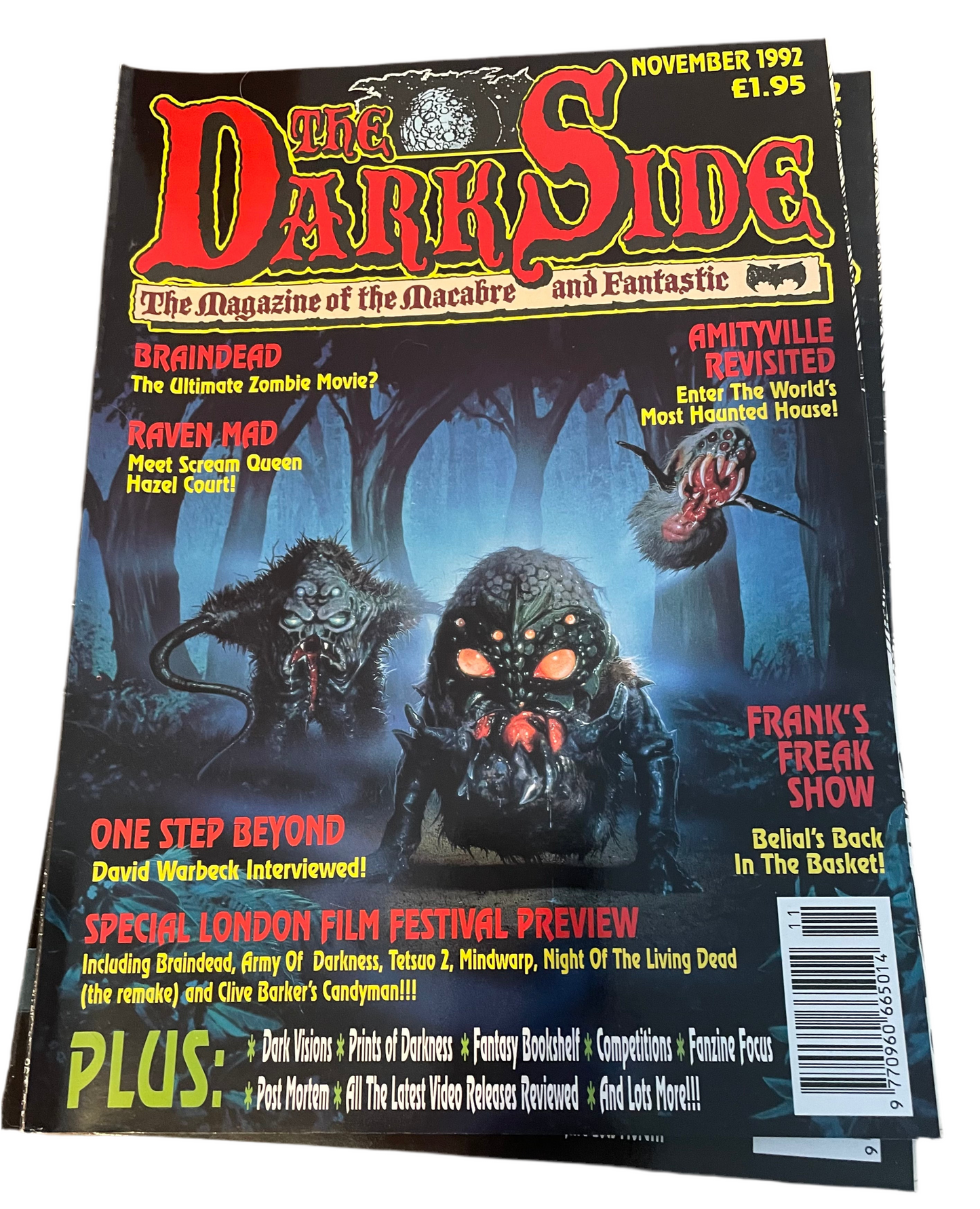 The Dark Side magazine November 1992