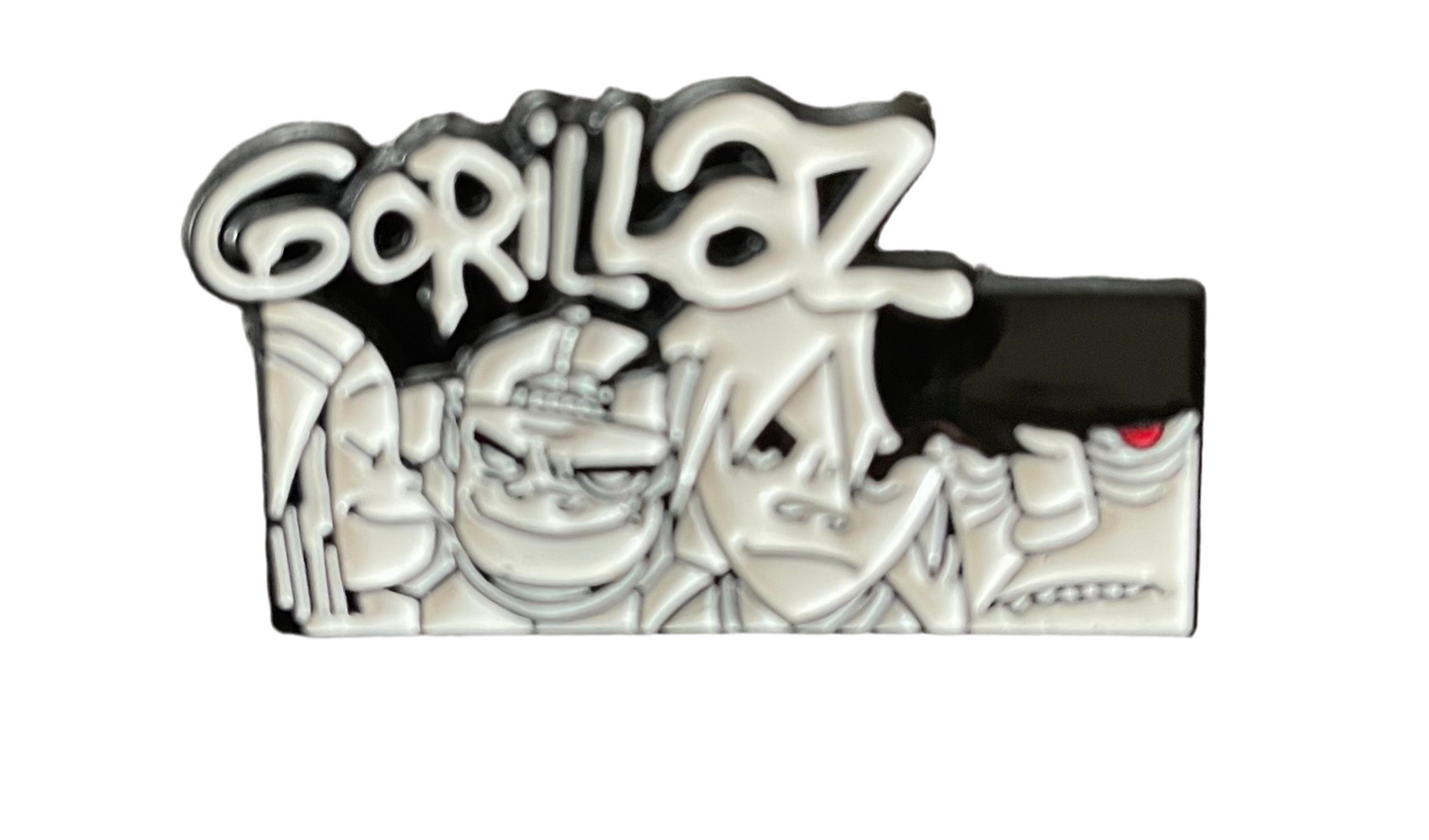 Gorillaz pin badge
