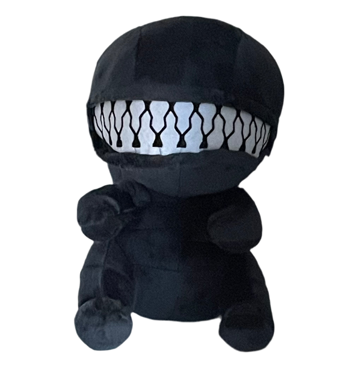 Xenomorph Black unzipped plushie