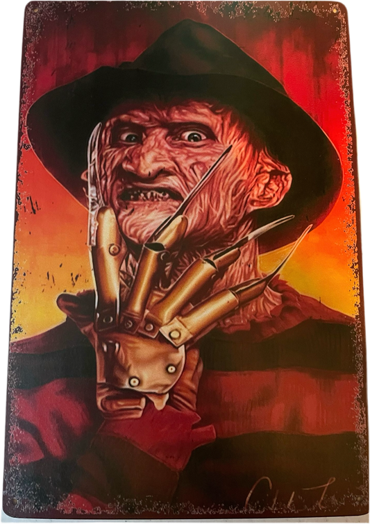 Freddy Krueger sign