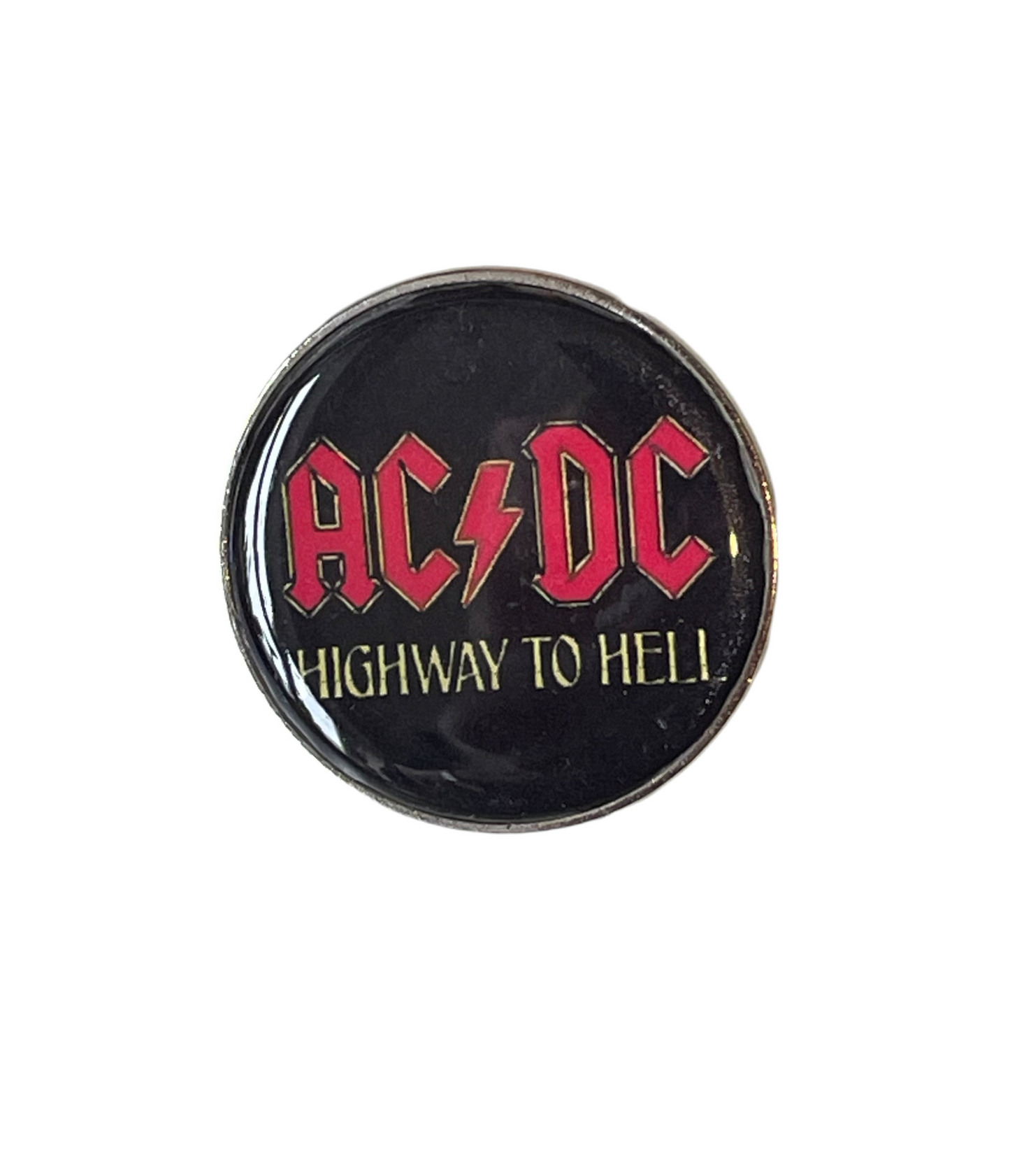 AC/DC highway to hell pin badge