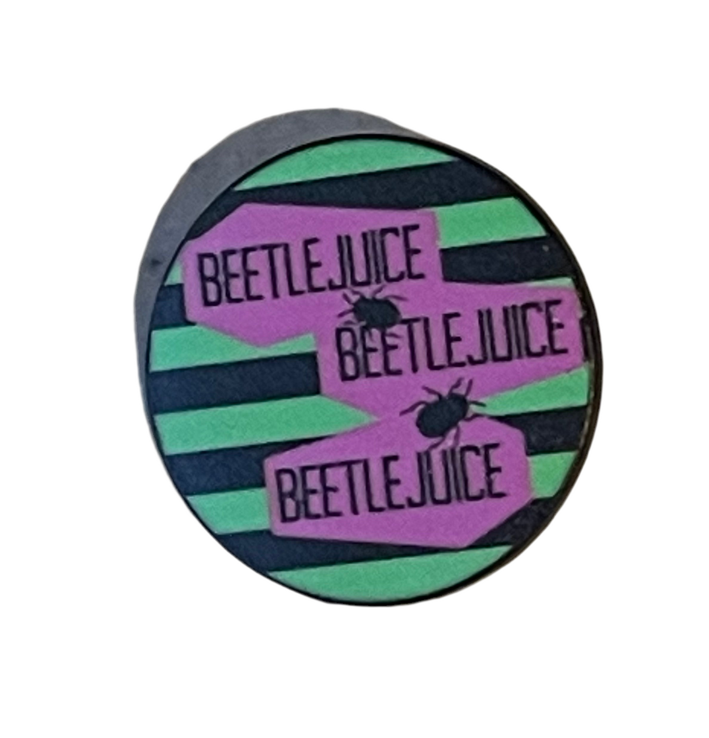 Beetlejuice Beetlejuice Beetlejuice Pin Badge