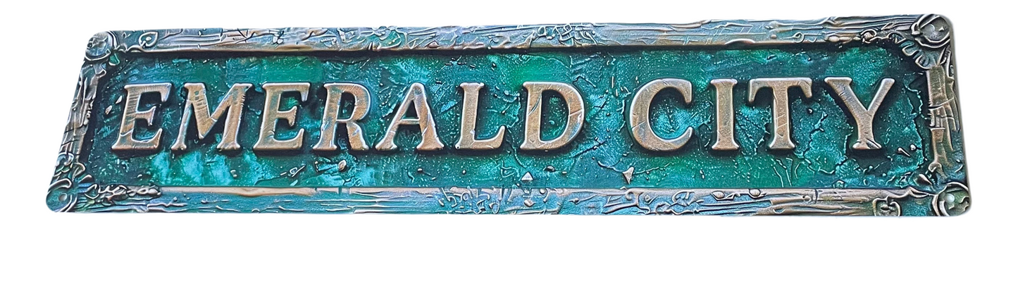 Emerald City sign