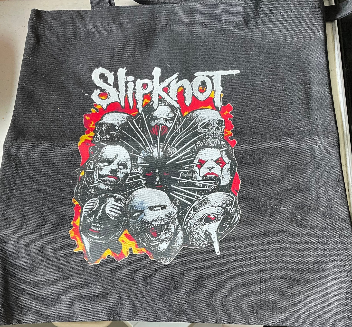 Slipknot tote bag