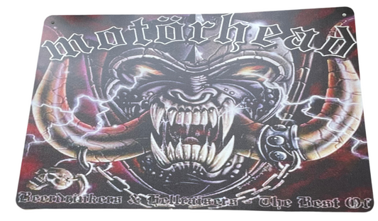Motörhead Beerdrinkers and Hellraisers sign