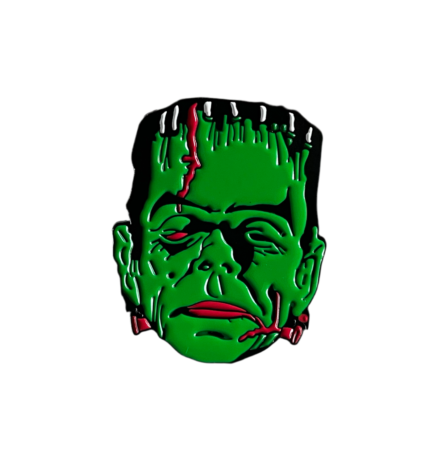 Frankenstein’s monster pin badge