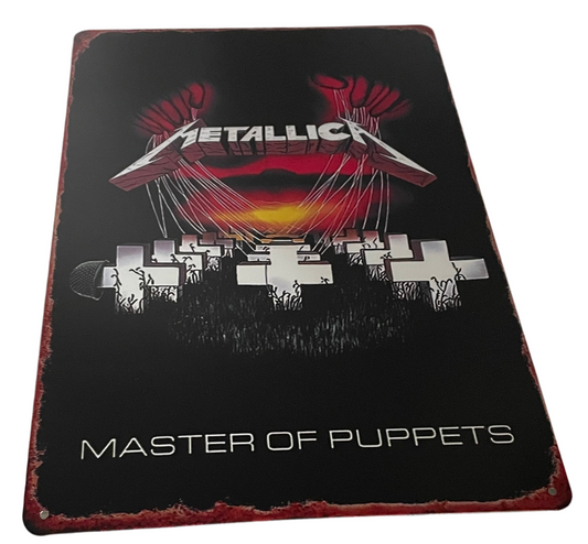 Metallica master of puppets sign