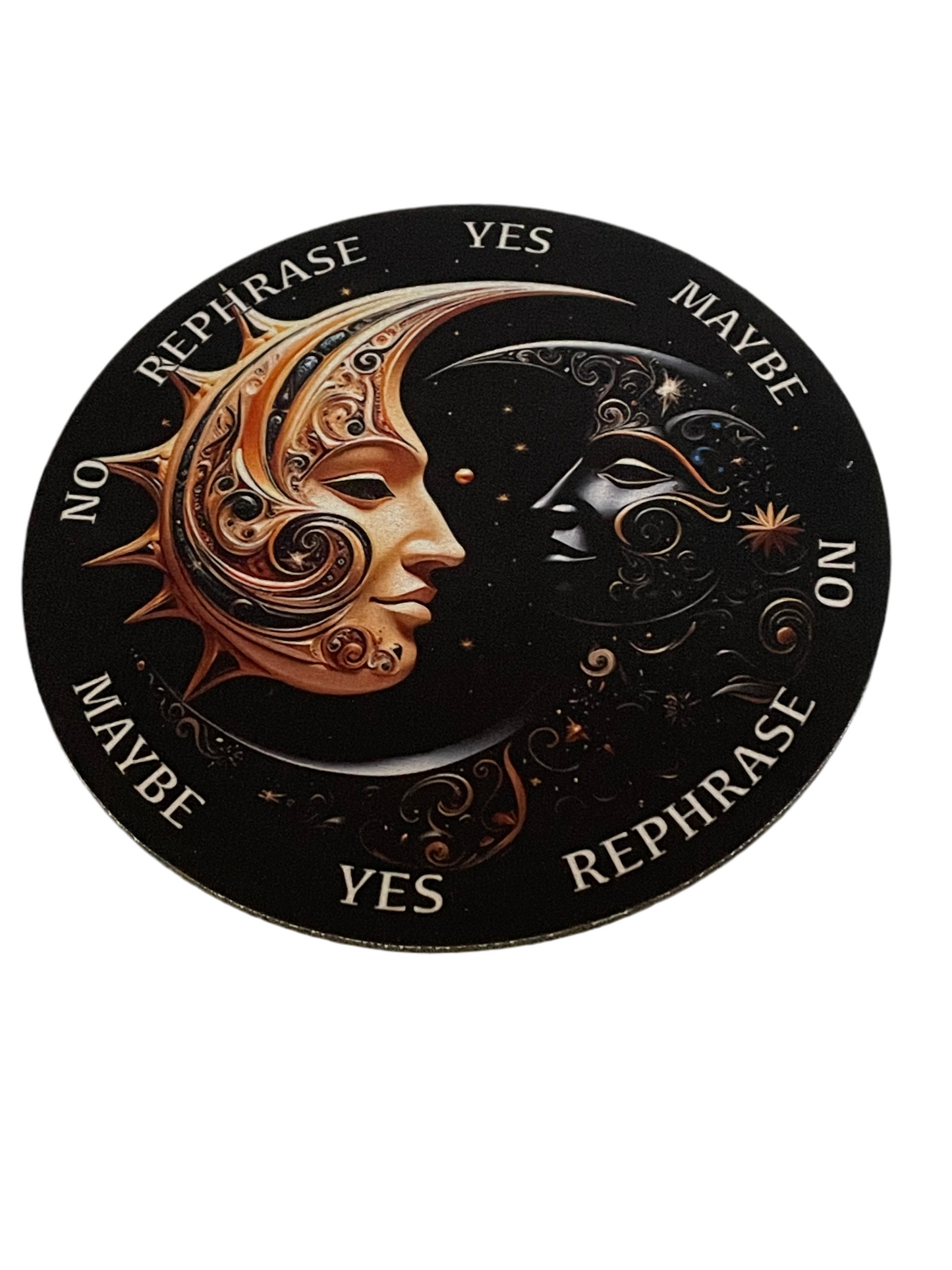 Celestial moon magic altar pendulum mat
