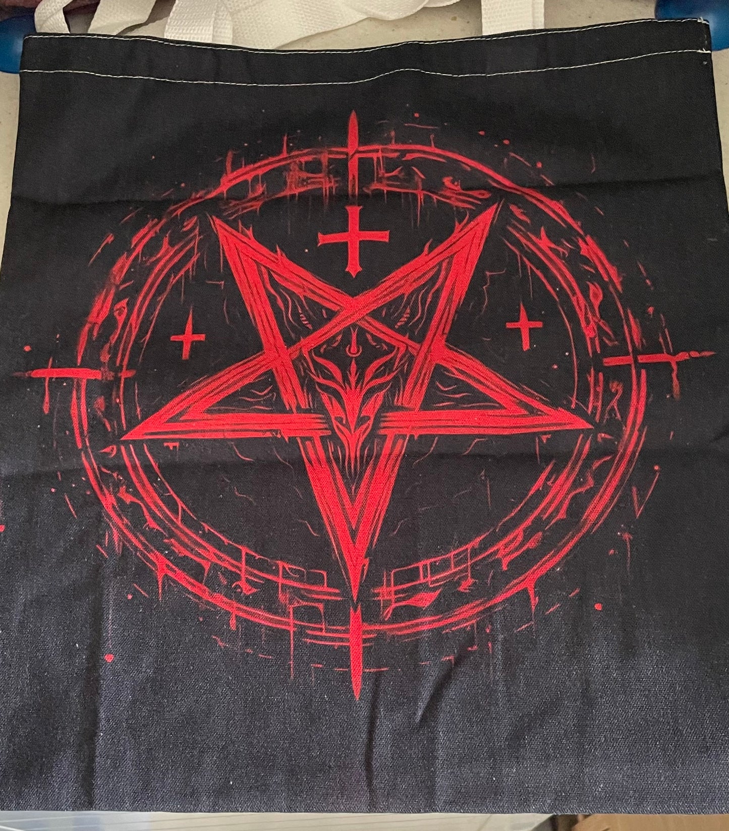 Pentagram tote bag