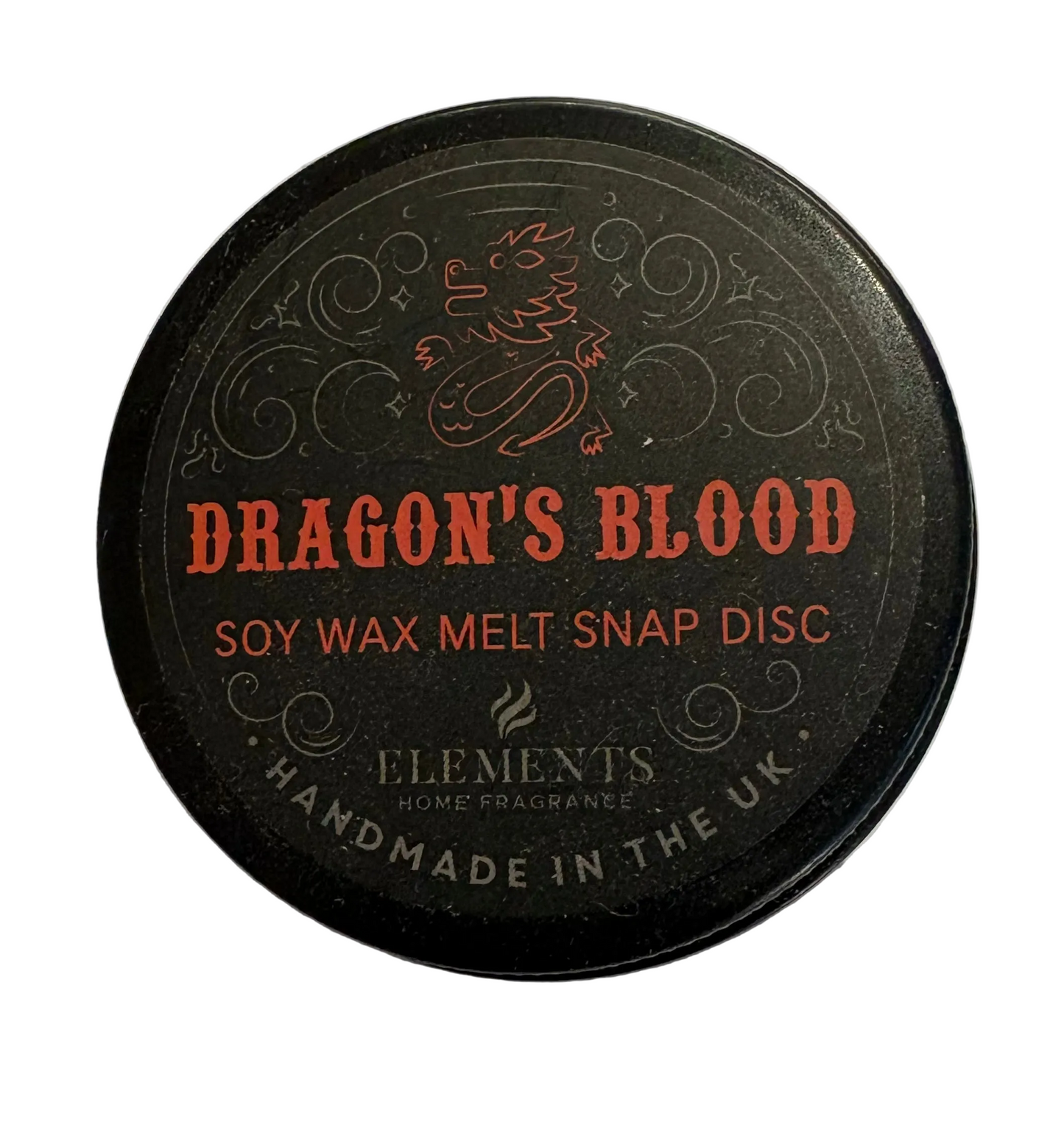 Dragon’s Blood soy snap disc
