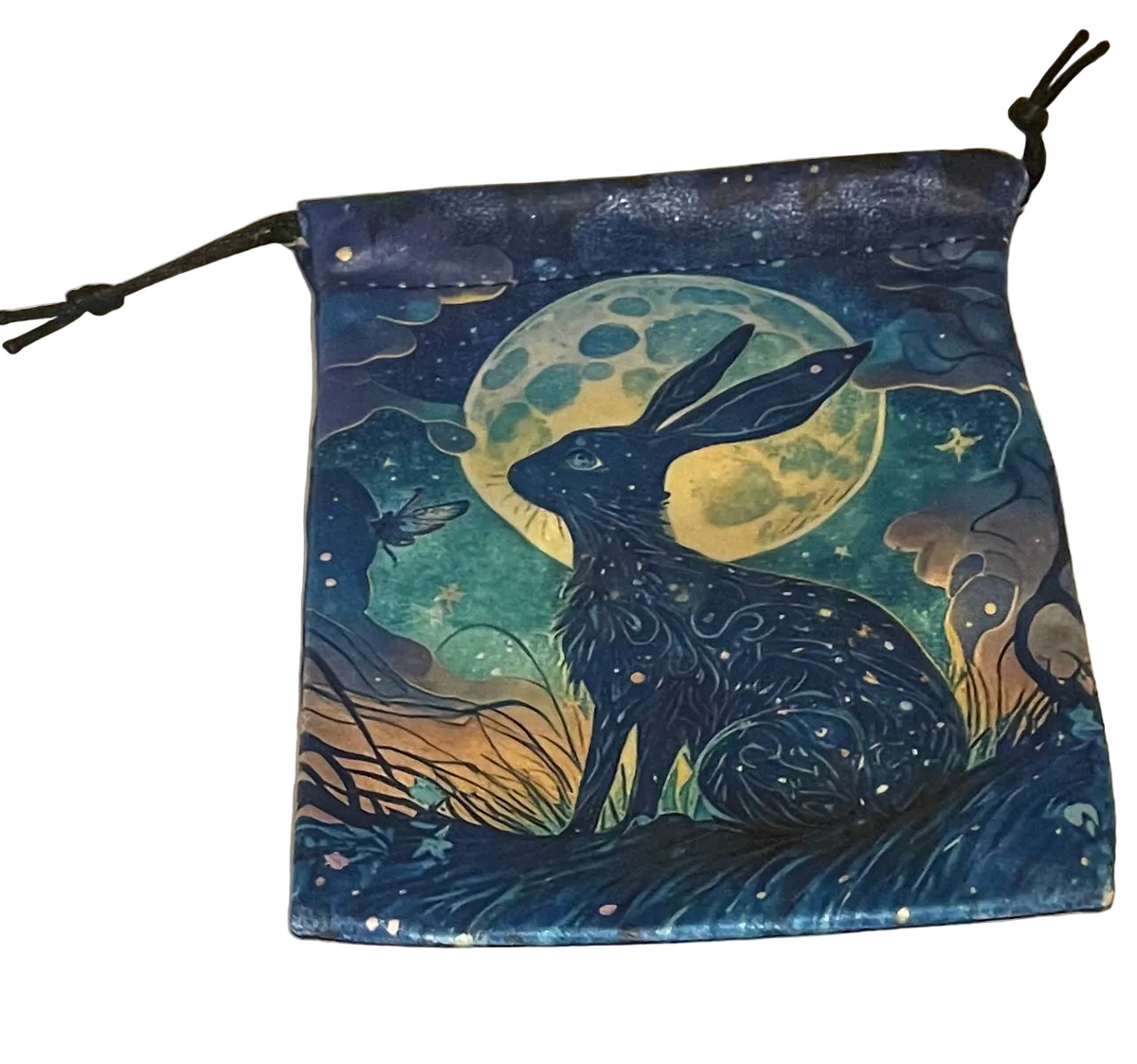 Rabbit tarot card bag
