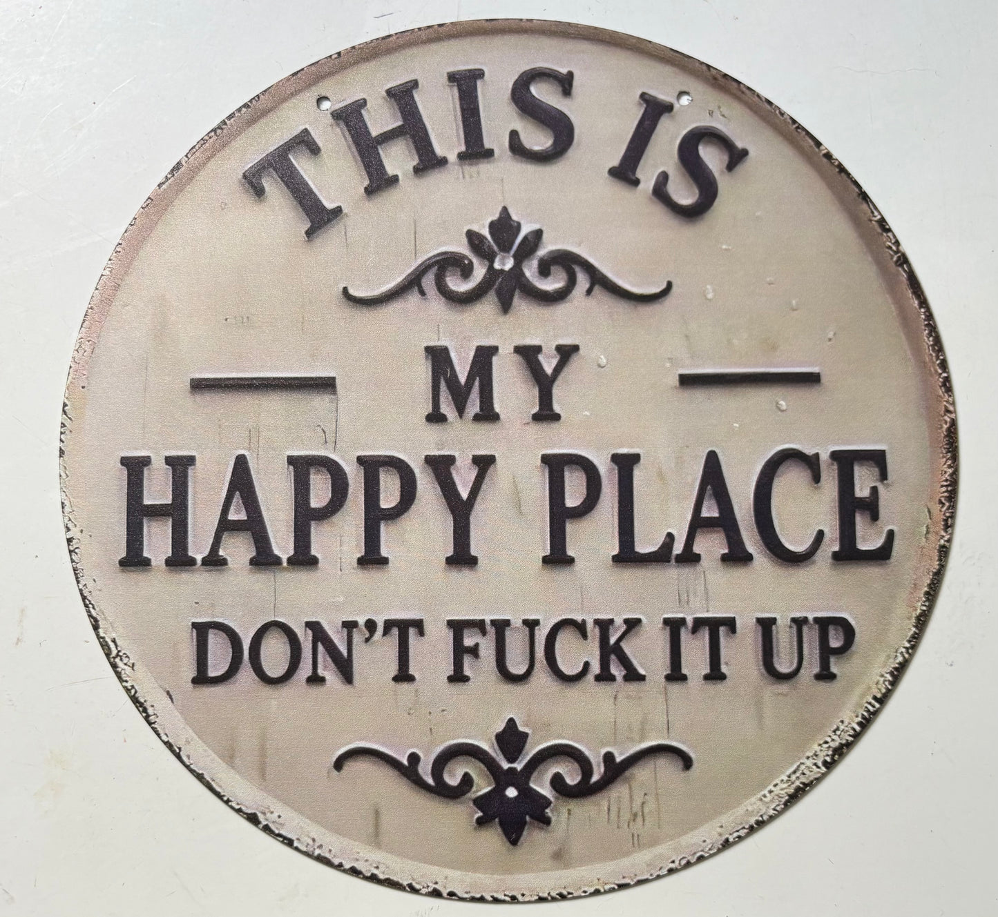 This is my happy place sign