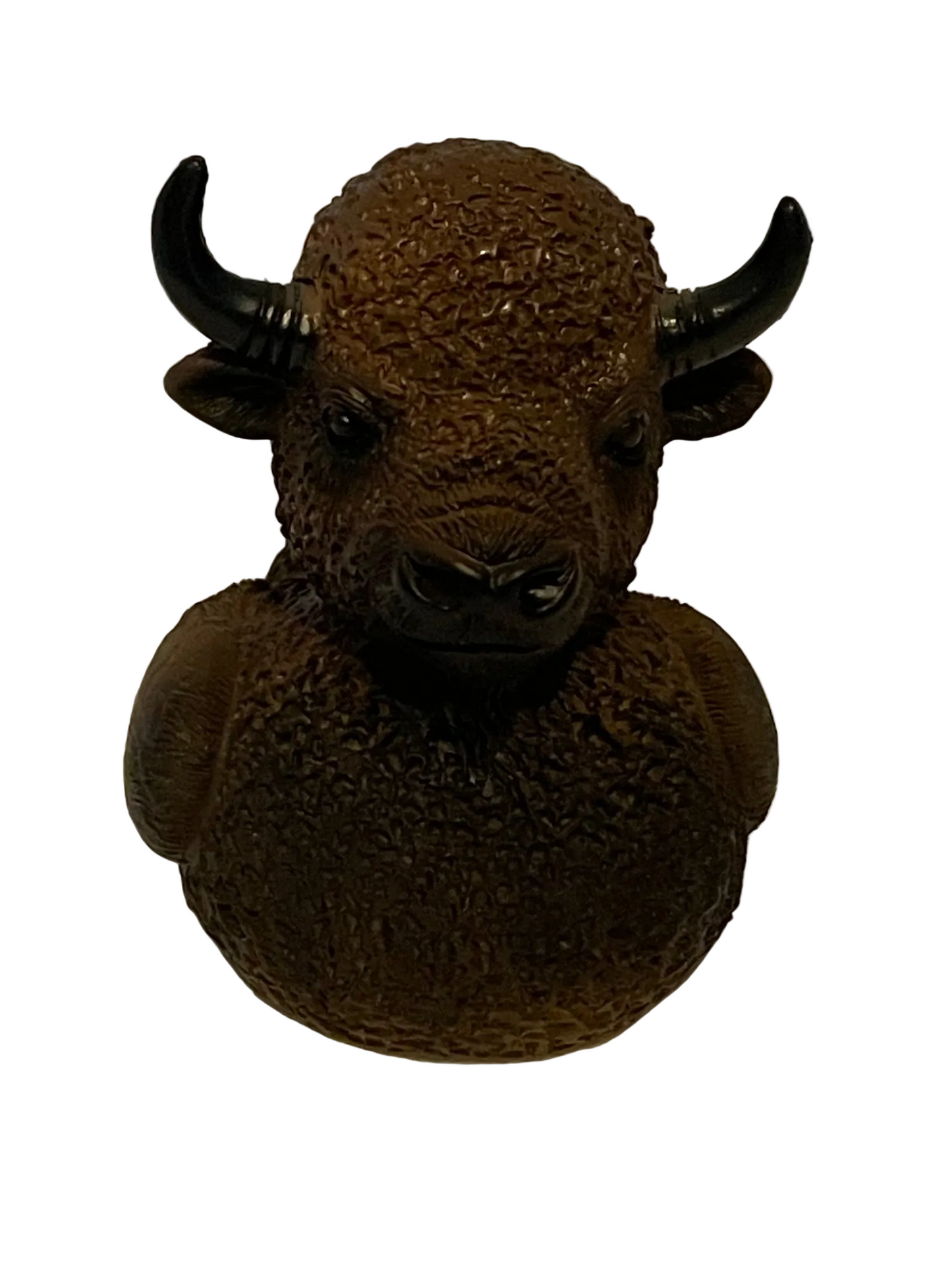 Buffalo duck figurine