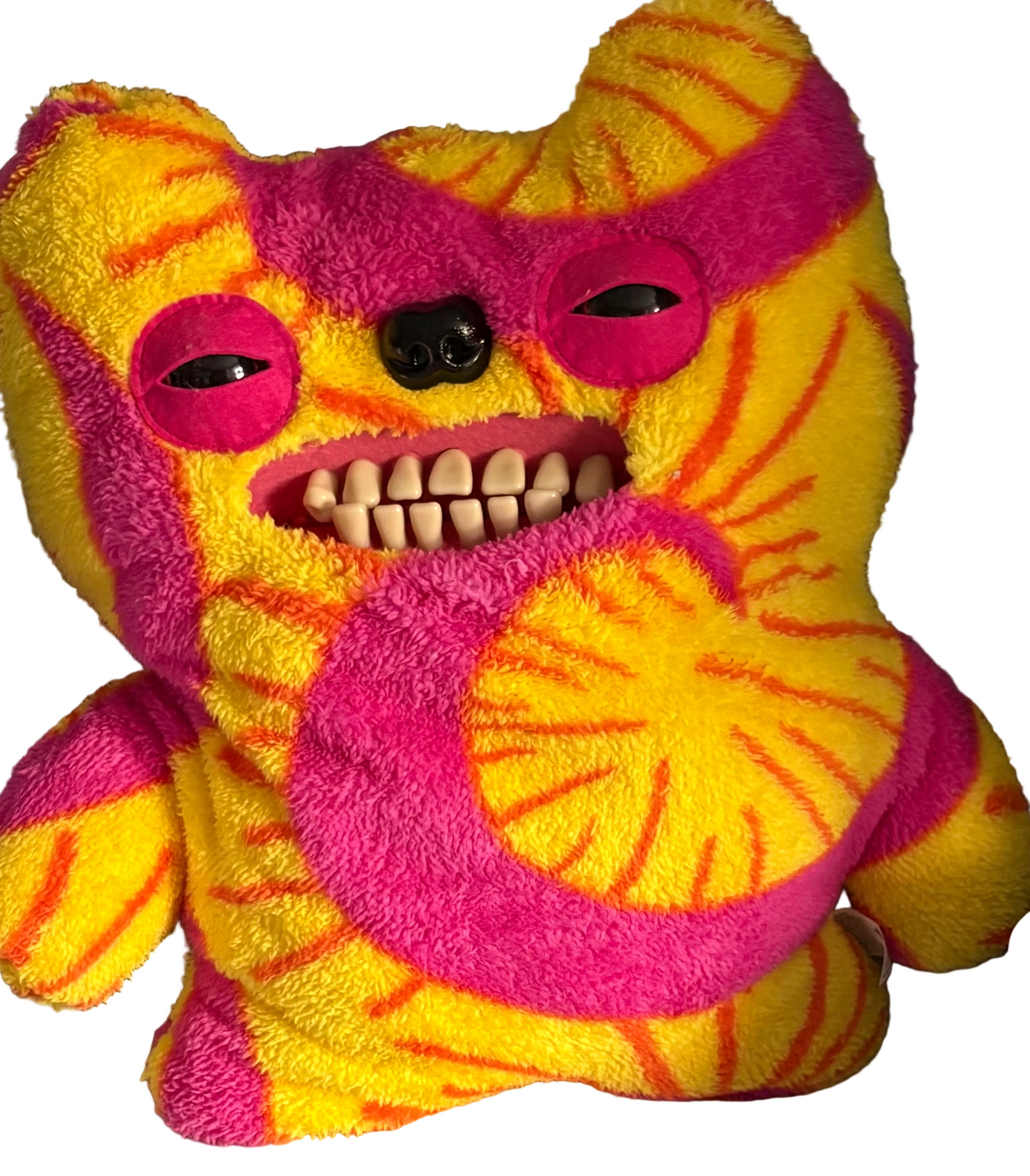 Fuggler 18inch Pink and Orange plushie