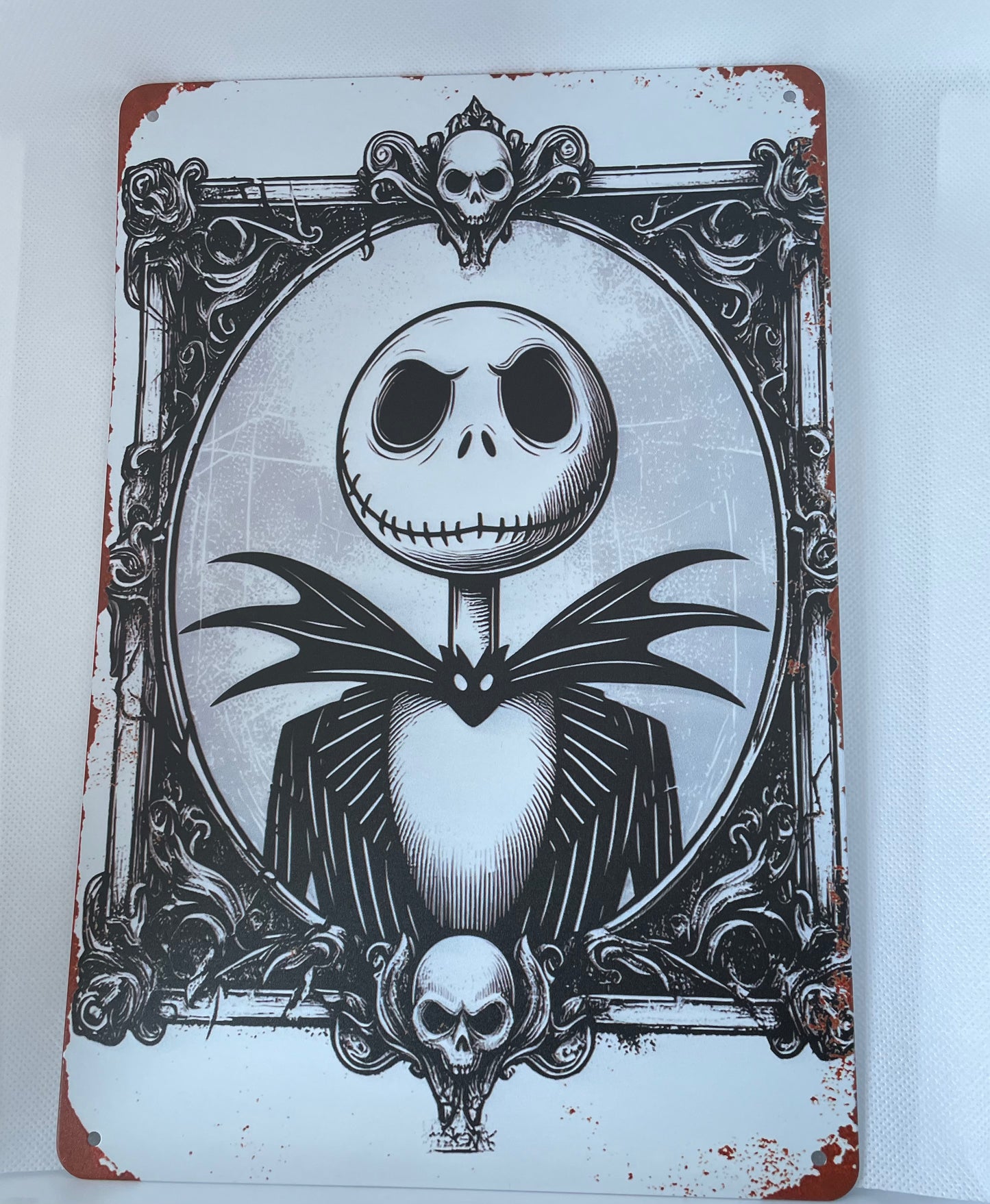Jack Skellington portrait sign