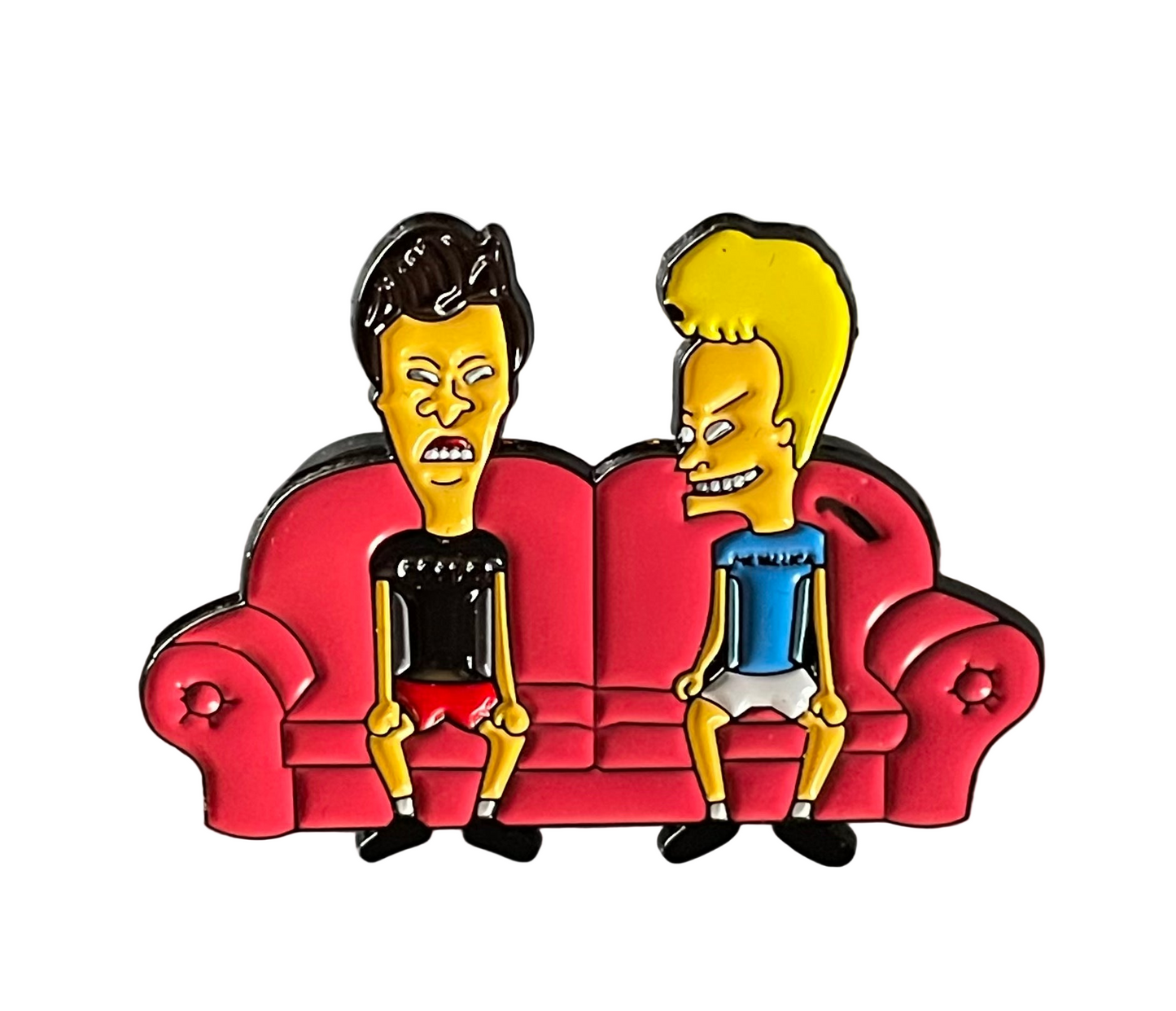 Beavis and Butthead pin badge