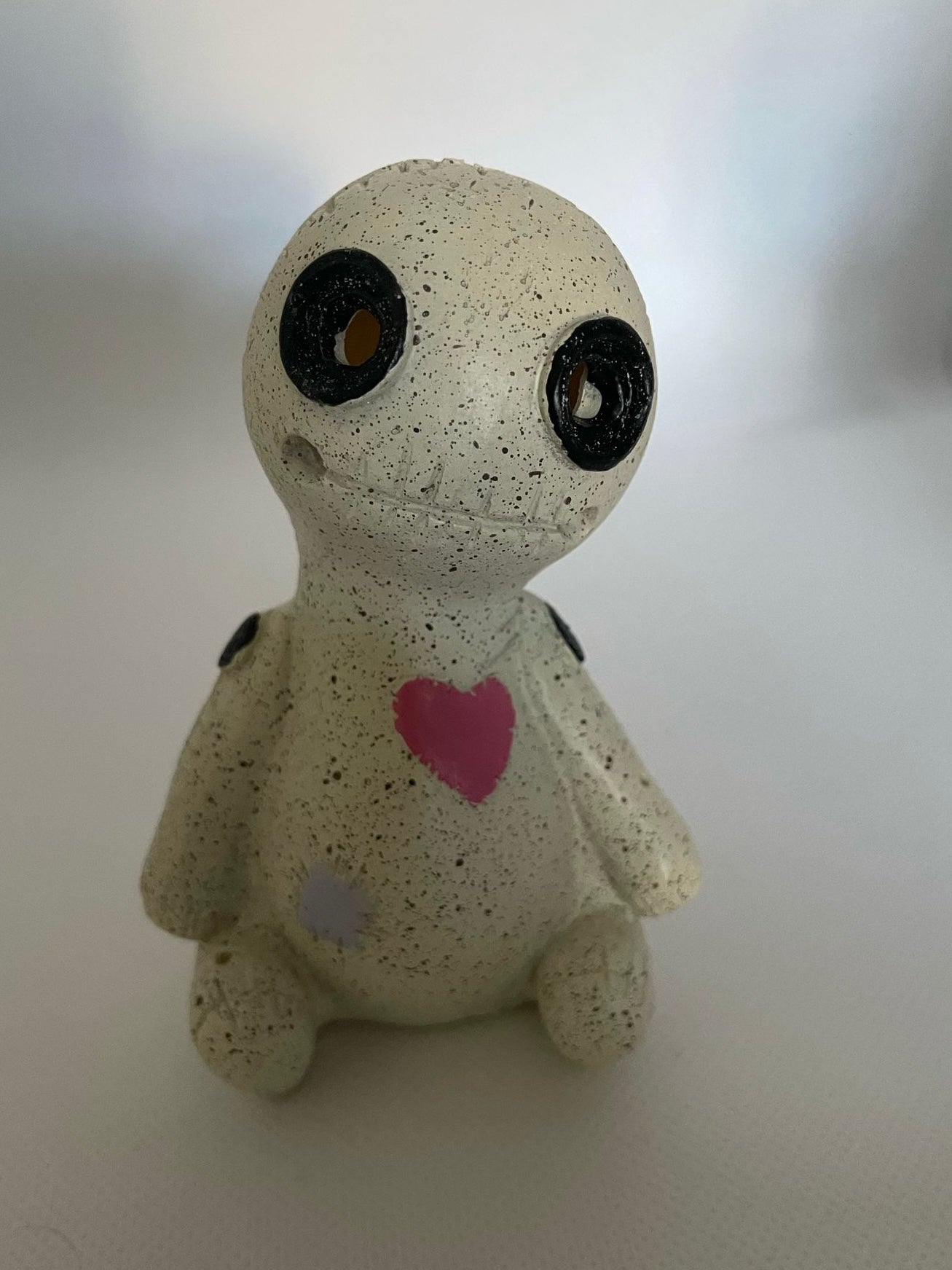 Voodoo doll incense cone holder
